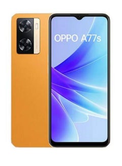 أوبو A77s Dual Sim Sunset Orange 8GB RAM 256GB 4G LTE  - Image 1