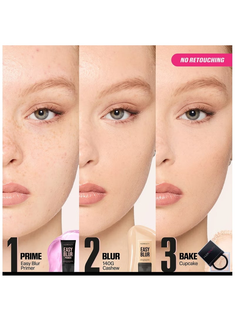 HUDA BEAUTY Easy Blur Foundation 140G Cashew 140G Cashew  - Image 3