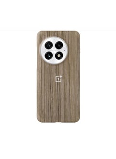 OnePlus 13 Walnut Texture Bumper Case Brown 
