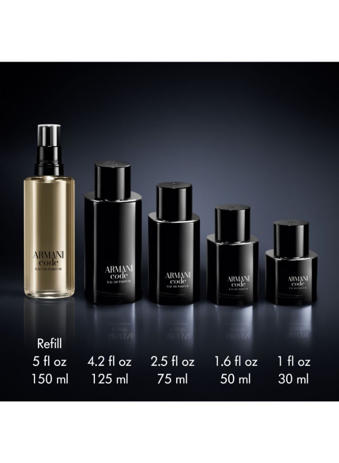 GIORGIO ARMANI - ARMANI CODE EAU DE PARFUM REFILLABLE 125ml - Image 1