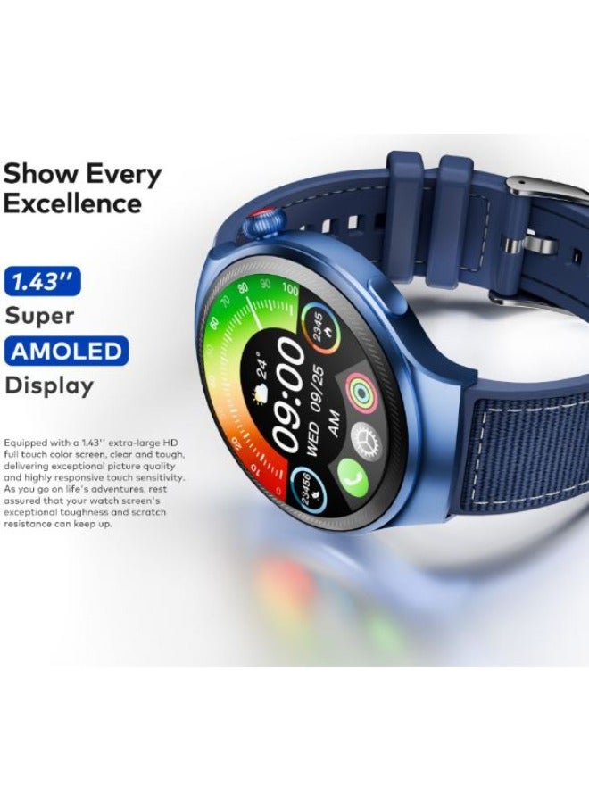 ITEL - 300 mAh Climber One ISW-043 Smart Watch Tanquil Blue - Image 1