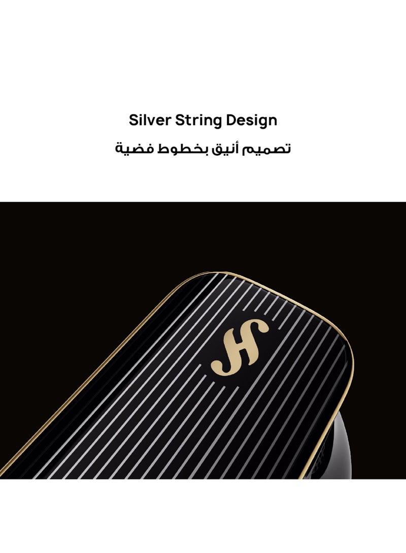 HUAWEI - FreeBuds Pro 4, Accept-reject calls with Head Motion Controls, Dual-driver True Sound, Intelligent Dynamic ANC, iOS & Android compatible, AI call-noise-cancellation + Band8 + case Black - Image 1