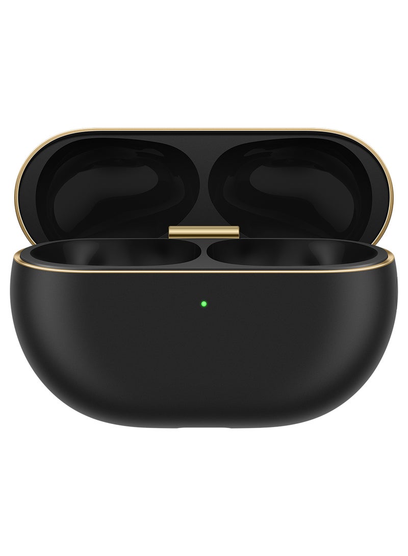 HUAWEI - FreeBuds Pro 4, Accept-reject calls with Head Motion Controls, Dual-driver True Sound, Intelligent Dynamic ANC, compatible with iOS & Android, AI call-noise-cancellation Black - Image 1