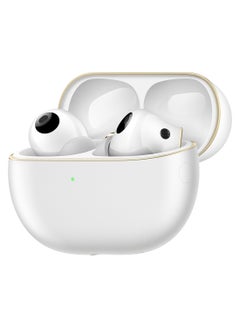 HUAWEI FreeBuds Pro 4, Accept-reject calls with Head Motion Controls, Dual-driver True Sound, Intelligent Dynamic ANC, cmpatible with iOS & Android, AI call-noise-cancellation White  - Image 4