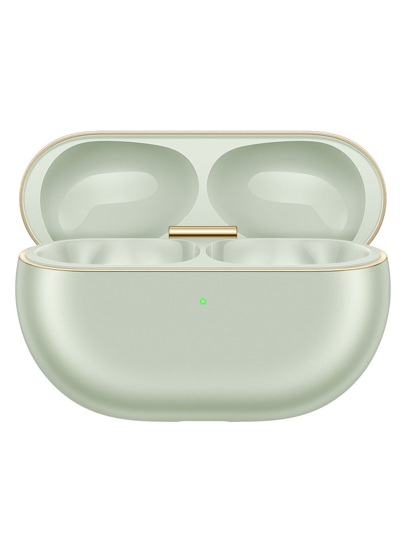 HUAWEI - FreeBuds Pro 4, Accept-reject calls with Head Motion Controls, Dual-driver True Sound, Intelligent Dynamic ANC, compatible with iOS & Android, AI call-noise-cancellation Green - Image 1