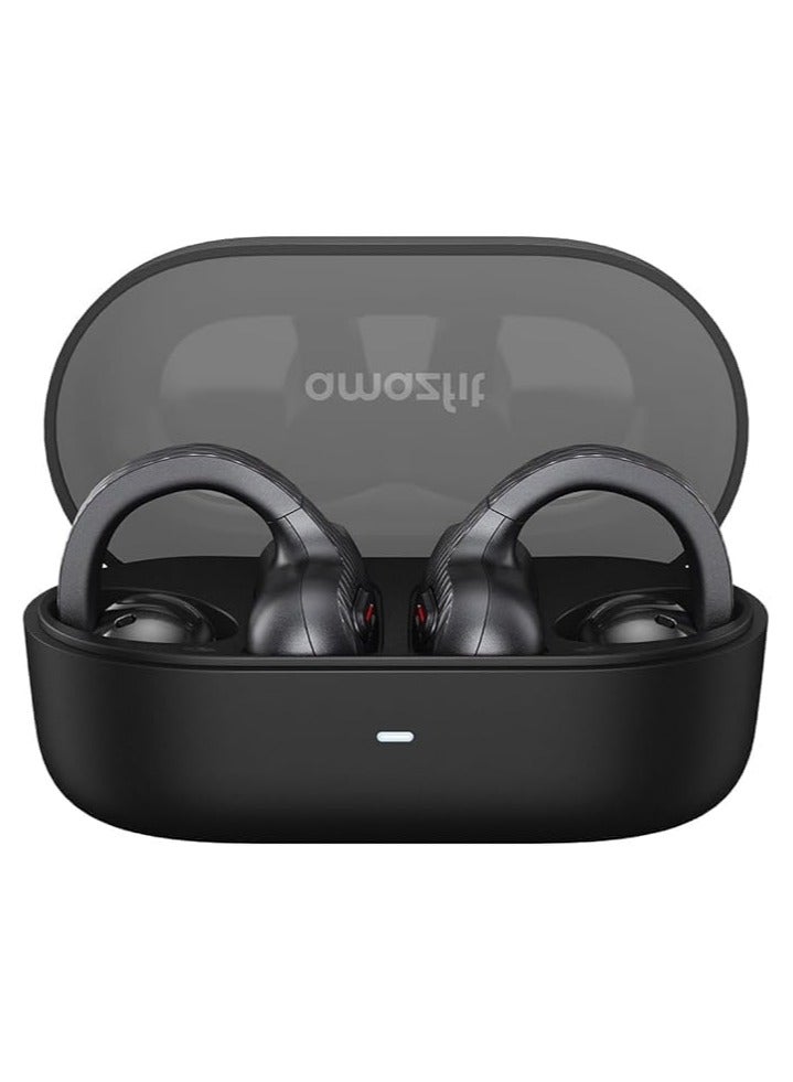 Amazfit - New Amazfit Up Headphones OWS Open Ear Wireless Earbuds with Bluetooth 5.3, Easy Touch Control, IPX 4 Water Resistant, AI Background Noise Reduction,Earphones Orginal Black - Image 1