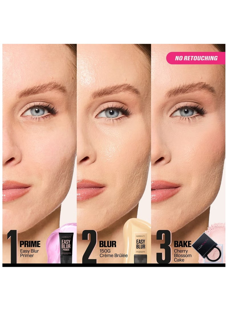 هدى بيوتي - Easy Blur Foundation 150G Creme Brulee - Image 1