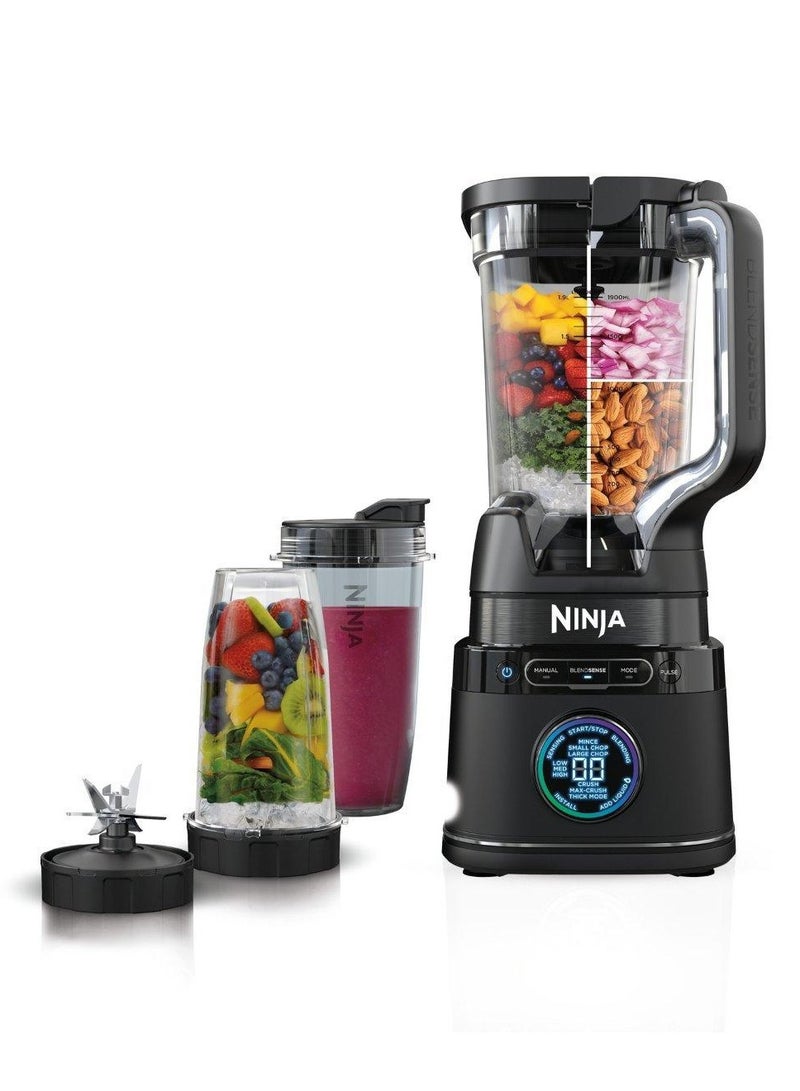 نينجا Detect Duo Power Blender Pro  Single Serve 2.1 L 2.1 L 1200 W TB301ME Black Grey  - Image 2