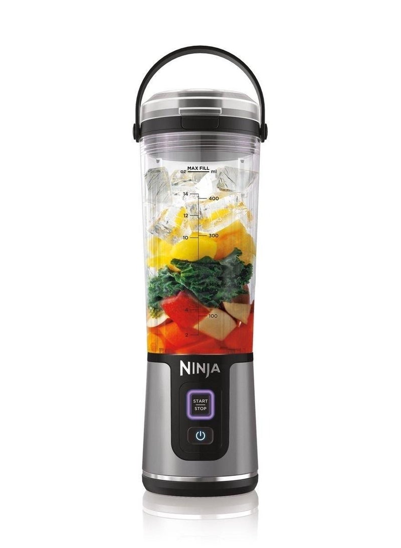 Ninja - Blast Cordless Portable Blender  Black BC151MEBK Black - Image 1