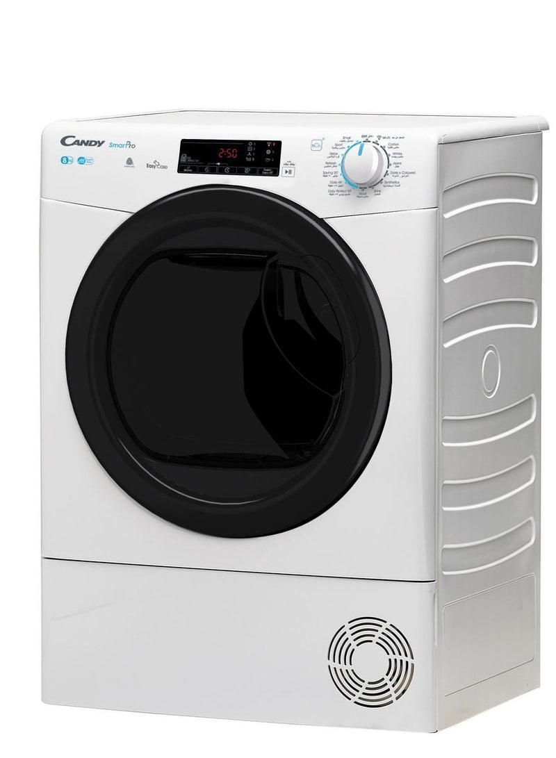 كاندي Candy  Front Load Condenser Dryer 8 kg CSOEC8TBE-19 White  - Image 3