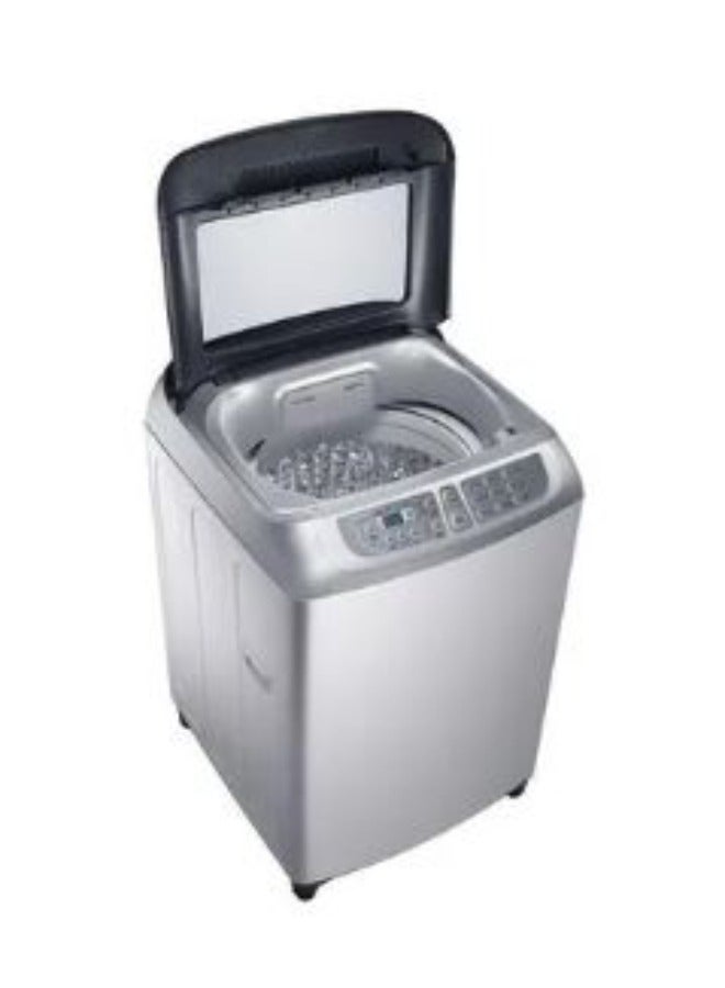 سامسونج Automatic Washing Machine Top Load , 14 kg, Silver - WA14F5S4UWA/AS 14 kg WA14F5S4UWA/AS Silver  - Image 1