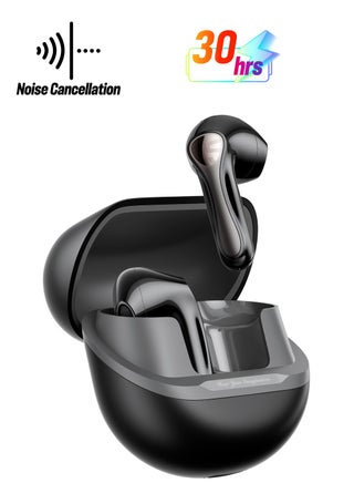 Air5 Lite Wireless Bluetooth Headset, High Fidelity Audio, Bluetooth 5.4 Headset, 13mm Drivers, LDAC Codec, Talking Noise Cancelling Headset, Stereo Sound, 30 Hour Battery Life Supports APP Fast Charging black - pnsku/N70138992V/45/_/1741330532/4776bbcf-1a82-41f5-a0ff-abbcdec78383