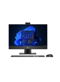 DELL OptiPlex 7400 AIO Desktop , 23.8" FHD Touchscreen I7-13700-16GB-512G-3Y English/Arabic Black  - Image 1