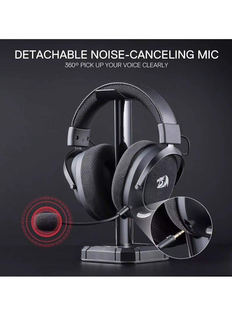 ريدراجون - Wireless Gaming Headset H858 with 3-Mode , 7.1 Surround Sound, 53 mm Drivers for phone and PC - Image 1