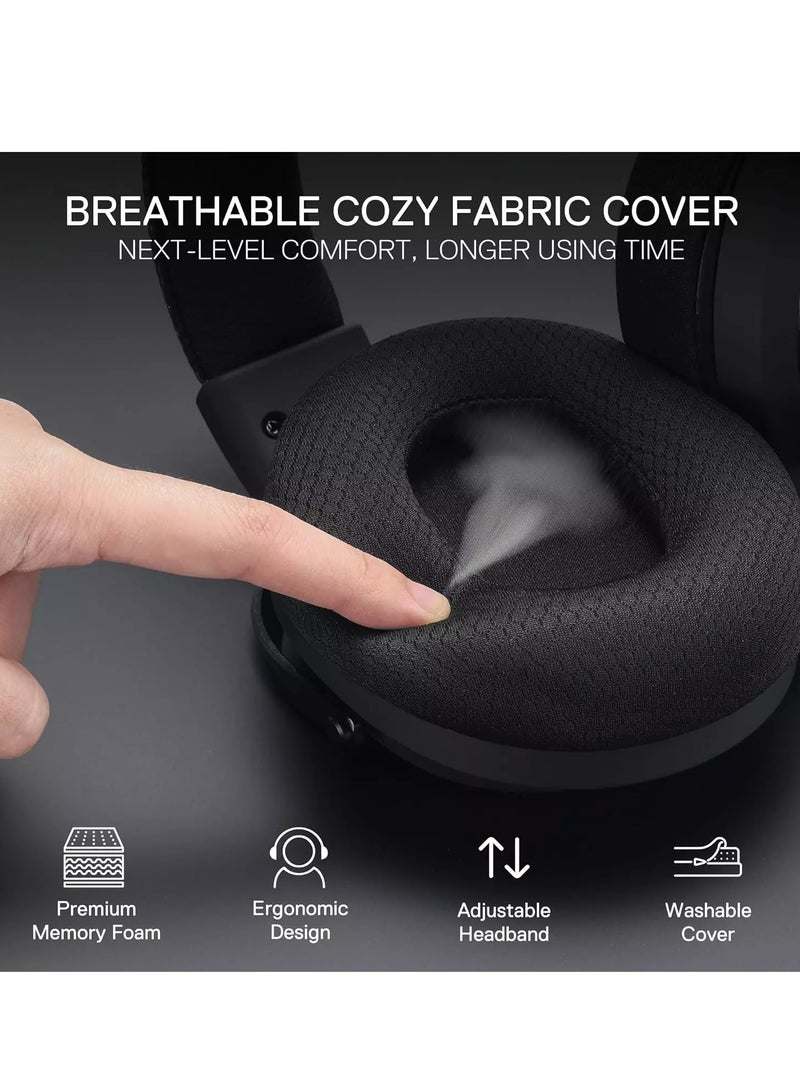 ريدراجون - Wireless Gaming Headset H858 with 3-Mode , 7.1 Surround Sound, 53 mm Drivers for phone and PC - Image 1