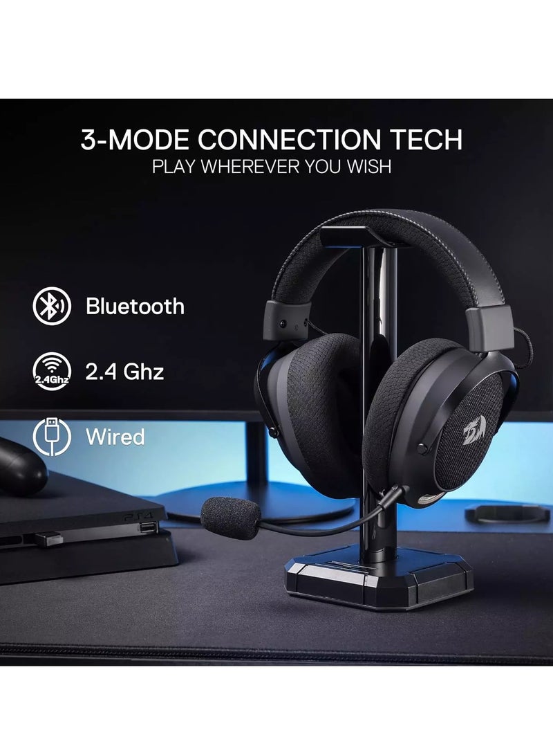 ريدراجون - Wireless Gaming Headset H858 with 3-Mode , 7.1 Surround Sound, 53 mm Drivers for phone and PC - Image 1
