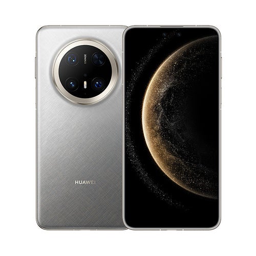هواوي - Huawei Mate 70 Pro+ Mobile Gold and Silver Brocade |512GB 16GB RAM |Kirin 9020 Chip | 6.9" LTPO OLED 120Hz Display |3D depth camera (180MP+50MP+50MP+TOF) |5700 mAh Battery | IP68/IP69 |HarmonyOS 4.3 |8.3mm thickness with Google play Chinese version - Image 1