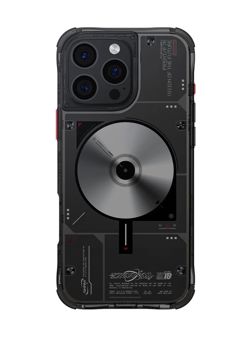 إسكينارما سلسلة نوفا مصممة مع واقيات زوايا معززة للصدمات حزامها مع 2 خطاف حزام قابل للتبديل واقيات الزوايا مع خطافات الحزام المضمنة لتثبيتها متوافقة مع MAG-CHARGE محاذاة مغناطيسية آمنة مصممة لجهاز iPhone 16 Pro Max - Image 1