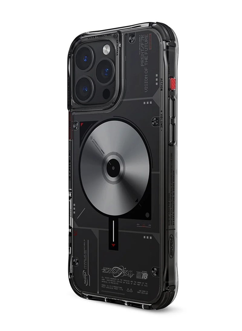 إسكينارما سلسلة نوفا مصممة مع واقيات زوايا معززة للصدمات حزامها مع 2 خطاف حزام قابل للتبديل واقيات الزوايا مع خطافات الحزام المضمنة لتثبيتها متوافقة مع MAG-CHARGE محاذاة مغناطيسية آمنة مصممة لجهاز iPhone 16 Pro Max - Image 3