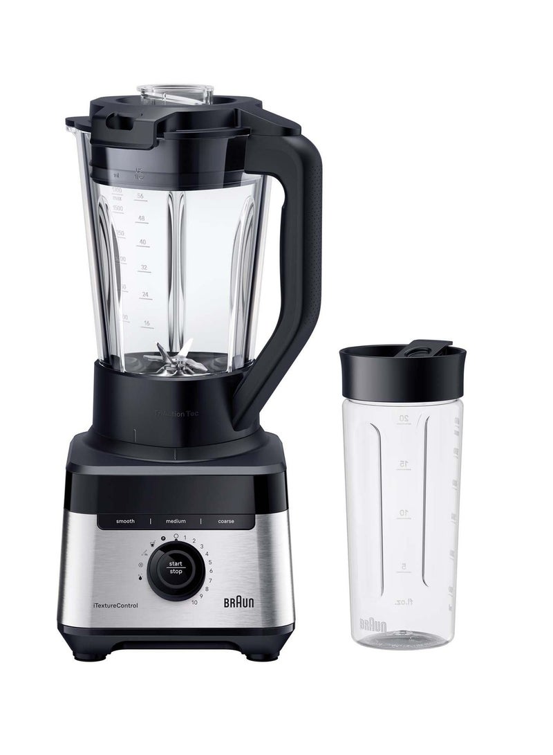 Power Blender7 1400W 2L Glass Jug  10 Speeds Black 1400 W JB7551BK Black & Silver - pnsku/N70139040V/45/_/1735814839/5d7b26bd-5b3a-4dcc-b495-3ad48758ea67