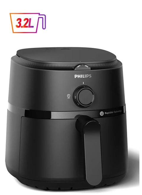 Philips Air Fryer 3.2L Rapid Air Technology , NA110/00 - Black 3.2 L 1300 W NA110/00 black