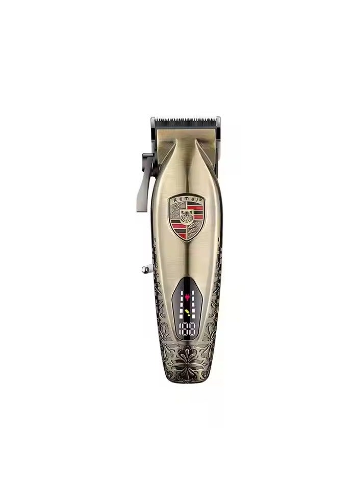 KM-2230 Men Cordless Hair Clippers Salon Series Barber Clipper Rechargeable Professional Electric Hair Clipper Multicolor