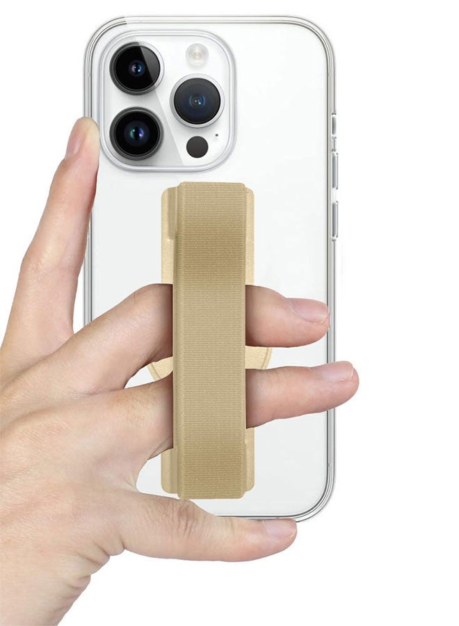 MARGOUN 10Pakcs, Finger Grip Phone Holder - Compact and Ergonomic Design Anti Slip Mobile Phone Back Grip Holder Red Gold  - Image 3