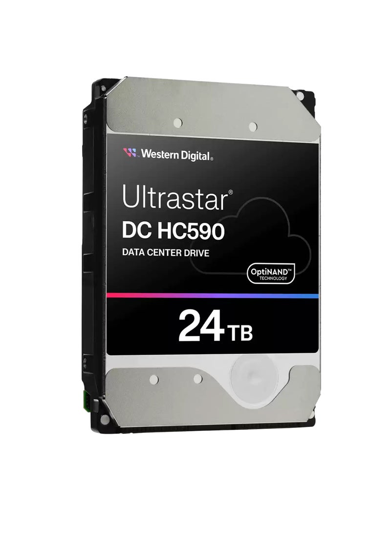 WD 24TB Ultrastar DC HC590 3.5" SATA/SAS 6Gbps Internal Data Center HDD, Up to 600 MB/s Data Transfer Rate, 512MB Cache, 2.5 Million Hours MTBF, 600,000 Load/Unload Cycles | 0F65684 - WUH722624ALE6L4 24 TB  - Image 3