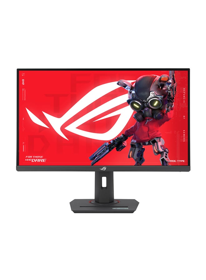 ASUS - ROG Strix XG27ACS 27-Inch 2560x1440 QHD Gaming Monitor, 180Hz Refresh Rate, 1ms Response Time, Fast IPS, HDR10, ELMB Sync, G-SYNC & FreeSync Compatible, USB-C with DP Alt Mode, Adaptive-Sync, Shadow Boost, 97% DCI-P3, 133% sRGB, Flicker-Free, Low Blue Light, Height Adjustment, Tilt, Swivel, VESA Mount, Tripod Socket, DisplayWidget Center, 90LM09Q0-B011A0 Black - Image 1