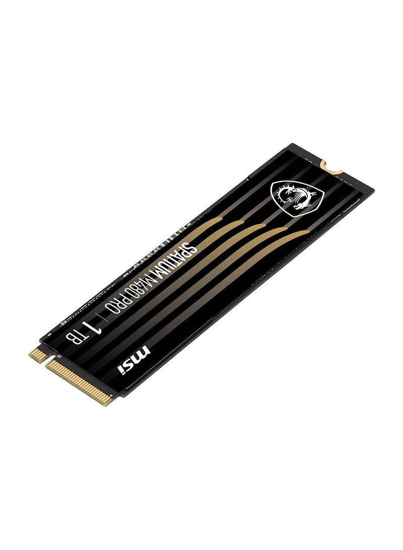 MSI - Spatium M480 Pro PCIe Gen4x4 M.2 2280 Internal SSD, 1TB Capacity, Up To 7400MB/s Sequential Read & 6000MB/s Sequential Write Speed, 700 TBW, 3D NAND | S78-440L1G0-P83 1 TB - Image 1