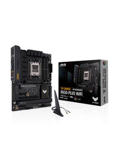 ASUS Tuf Gaming B650-Plus Wifi DDR5 ATX Motherboard, AMD Socket AM5, B650 Chipset, 2.5Gb Ethernet, Bluetooth, WiFi 6E 6GHz, Max 128GB 4xDIMM Memory, PCIe 4.0x16, 3xM.2 Slot | 90MB1BZ0-M0EAY0 Black  - Image 4