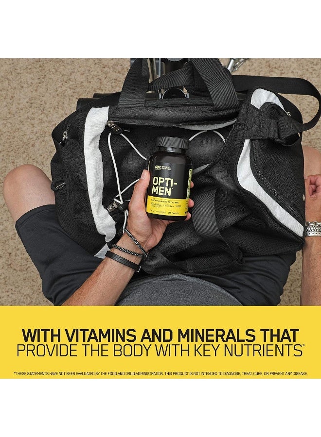 Optimum Nutrition - Opti-Men Multivitamin Supplement - 150 Count - Image 1