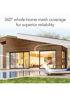 NETGEAR ORBI 770 SERIES TRI-BAND WIFI 7 MESH SYSTEM - Router + 2 Satellite Extenders - Covers up to 8,000 sq. ft., 100 Devices - 2.5 Gig Internet Port - BE11000 802.11be (up to 11Gbps) – 3 PACK White  - Image 4