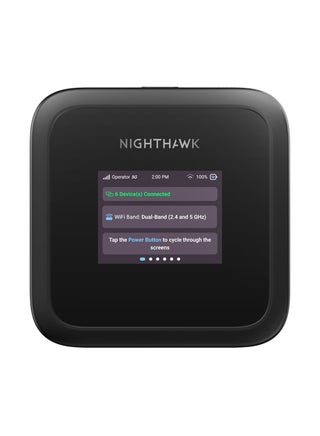 Nighthawk M3 5G Router Mobile Hotspot, Wi-Fi 6, Up to 2.5 Gbps Speed, High-Speed Portable WiFi for Home or Travel, Supports Multiple Devices Simultaneously, Ideal for Remote Work Black - pnsku/N70139194V/45/_/1742915184/30bbec4e-6d8f-4280-90ad-7713fa855d86