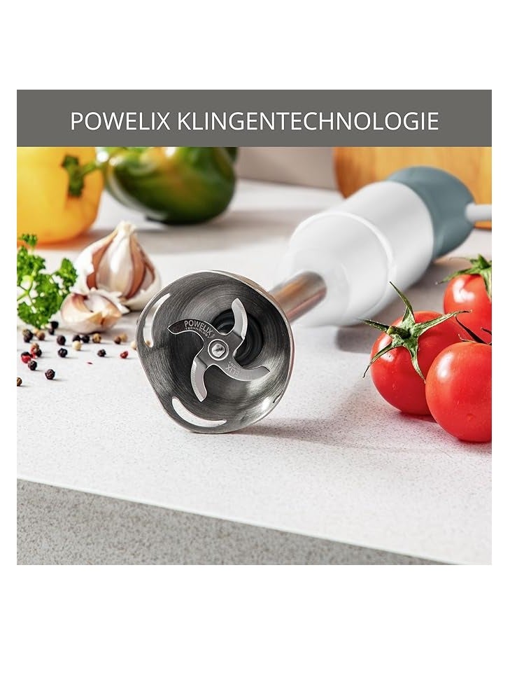 Moulinex Optichef Hand Blender 1000 Watts 12 Functions 500 ML Chopper White DD6551EG  - Image 3