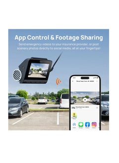 70mai Dash Camera A800S 4K GPS Super High Resolution of 4K UHD Outstanding Image Quality  - Image 5