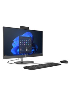 HP ProOne 245 G10 AIO With 23.8-inch Full HD (1920x1080) Display IPS, AMD Ryzen 5-7520U Processor/8GB RAM DDR5/512GB SSD/DOS(Without Windows)/ English/Arabic Black  - Image 2