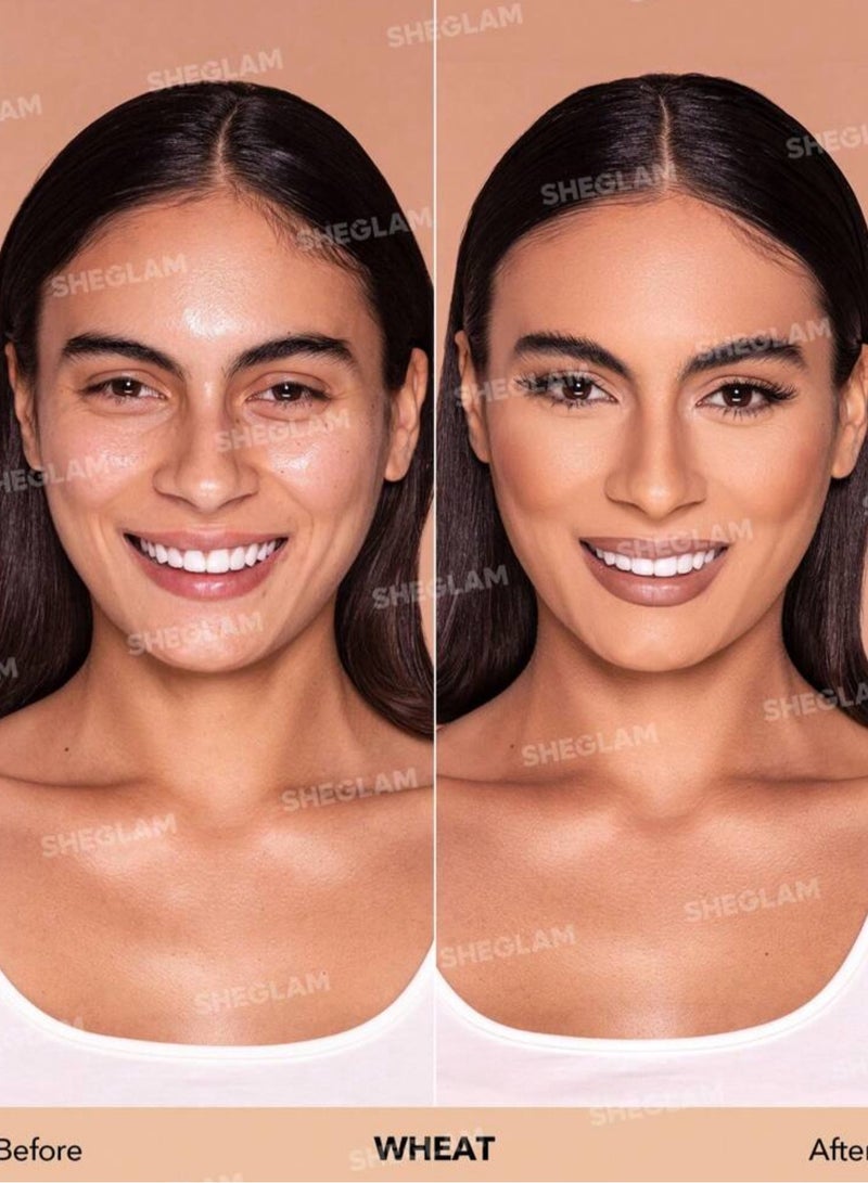شيجلام - Complexion Pro Long Lasting Breathable Matte Foundation Wheat - Image 1
