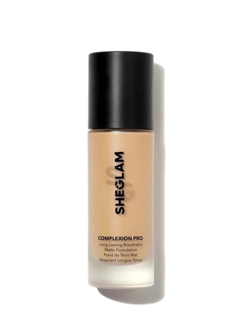 شيجلام - Complexion Pro Long Lasting Breathable Matte Foundation Wheat - Image 1