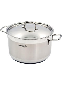 Alfa Extra Deep Stainless Steel Casserole Pot 11L Silver 28x18 cmcm - pnsku/N70139452V/45/_/1736139371/0121119c-5014-4276-b1b9-7c810aa50cbe