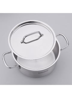 Alfa Extra Deep Stainless Steel Casserole Pot 11L Silver 28x18 cmcm - pnsku/N70139452V/45/_/1736139371/404e6b98-13a9-4a5a-bb4b-cee34a53307f