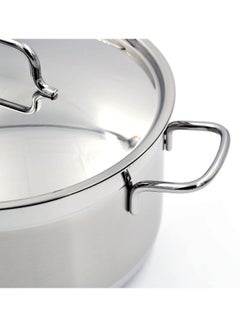 Alfa Extra Deep Stainless Steel Casserole Pot 11L Silver 28x18 cmcm - pnsku/N70139452V/45/_/1736139372/18f10393-b228-4960-b9b6-8b907d972ff8