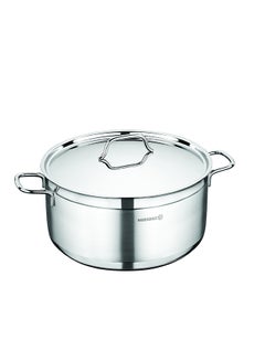 Korkmaz Alfa Stainless Steel Casserole Pot 6.8 l Silver 26x13 cmcm  - Image 1