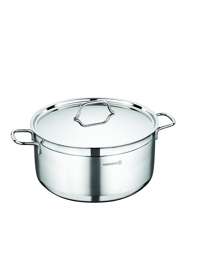 Korkmaz Alfa Stainless Steel Casserole Pot 6.8 l Silver 26x13 cmcm  - Image 1