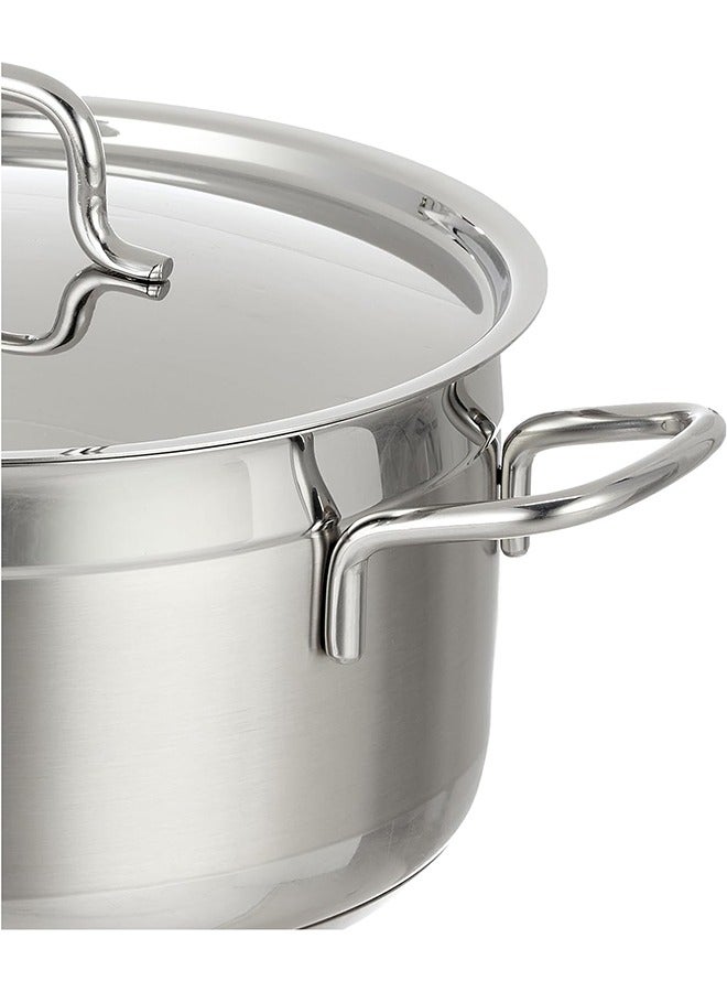 Korkmaz Set of 11 Pieces Korkmaz Alfa Stainless Steel Cookware  2Xl Size Silver  - Image 5