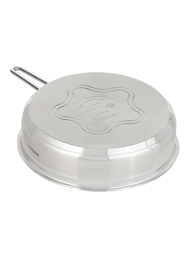 Korkmaz Set of 11 Pieces Korkmaz Alfa Stainless Steel Cookware  2Xl Size Silver  - Image 4