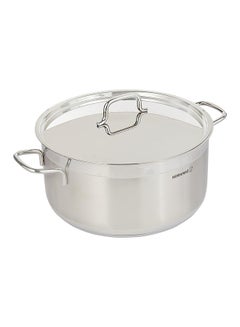 كوركماز Set of 11 Pieces Korkmaz Alfa Stainless Steel Cookware  2Xl Size Silver  - Image 3