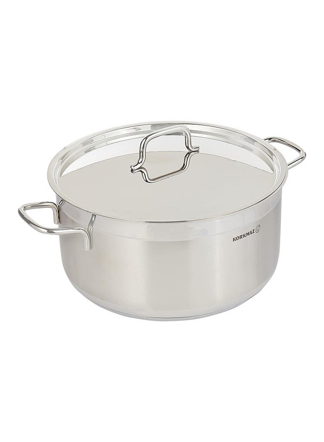 Korkmaz Set of 11 Pieces Korkmaz Alfa Stainless Steel Cookware  2Xl Size Silver  - Image 3