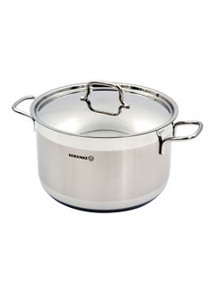 كوركماز Alfa Stainless Steel Casserole Pot 2.5 l Silver  - Image 4