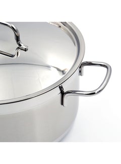كوركماز Alfa Stainless Steel Casserole Pot 2.5 l Silver  - Image 3